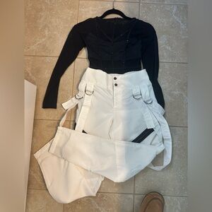 Weissman Leo with sheer panels and Balera hip hop pants. Both LC.